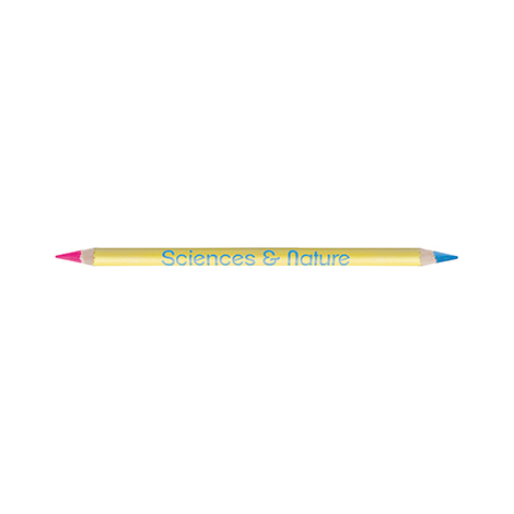 Crayon publicitaire vernis couleur fluo/fluo