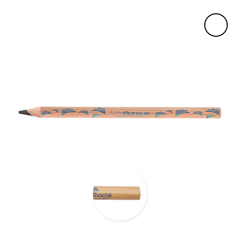 Crayon personnalisé vernis incolore - Prestige Big Graphite