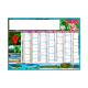 Calendrier bancaire publicitaire - EXOTIC