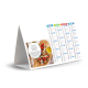 chevalet de comptoir promotionnel - Plats et desserts