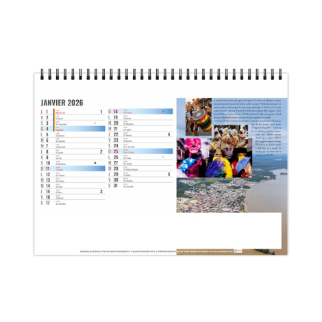 Chevalet standard promotionnel 13 feuillets - Mayotte