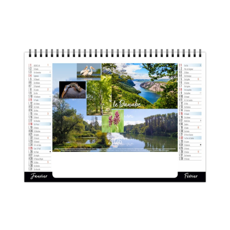 Chevalet standard publicitaire 7 feuillets - Tous sur le pont