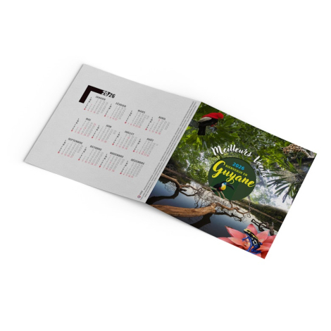 Carte de vœux publicitaire - Mayotte