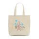 Tote bag personnalisé avec soufflet - 240 gr/m²