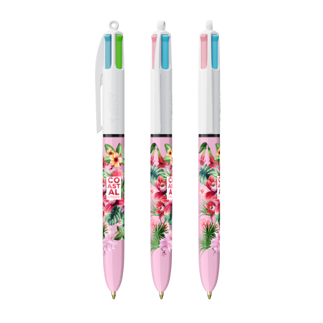 Stylo 4 couleurs publicitaire BIC® Fashion