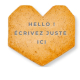 Biscuit promotionnel - Sachet de 3