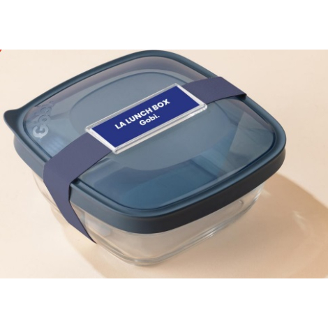 Lunch box personnalisable en verre - 1.15 L