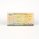 Calendrier personnalisable français - 19.6x9.6 cm