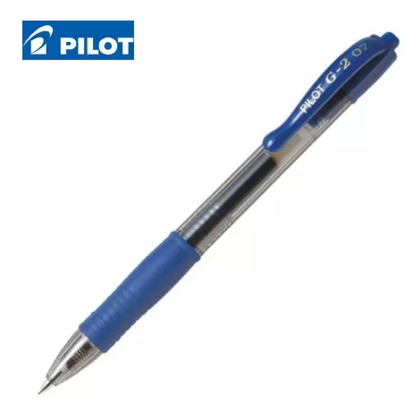 Stylo publicitaire G-2 Pilot bleu