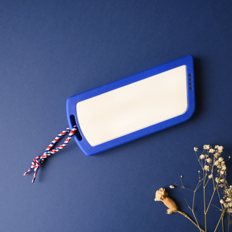 Batterie de secours personnalisable bleue