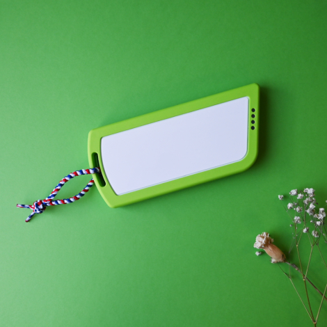 Batterie de secours personnalisable verte