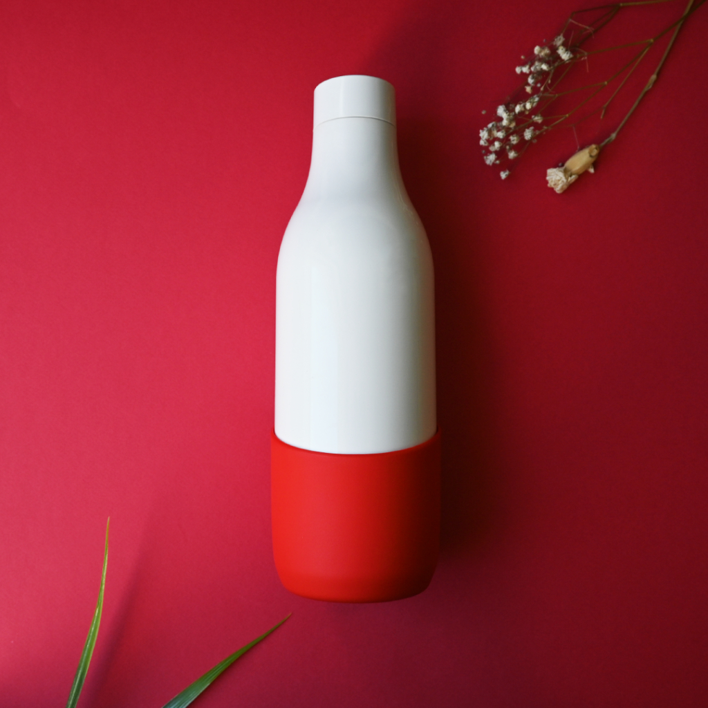 Bouteille isotherme personnalisable - 500 ml Rouge