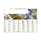 Calendrier de banque publicitaire - AYMERIC