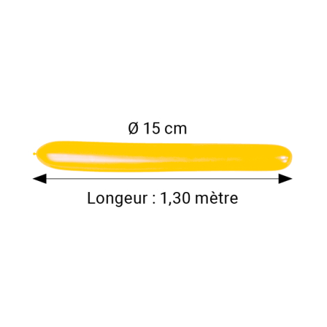 Ballon bannière personnalisable -1.30 m