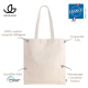 Tote bag publicitaire coton recyclé- 150 gr