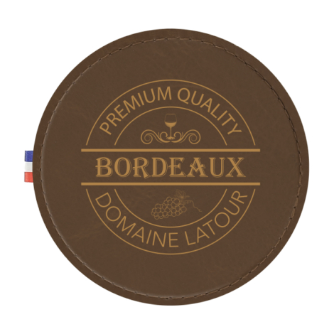 Sous verre publicitaire 