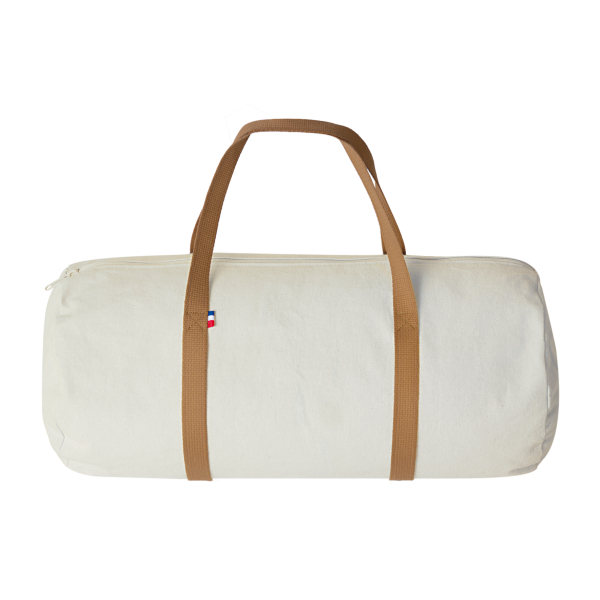 Sac polochon personnalisable 250 gr/m² Marron