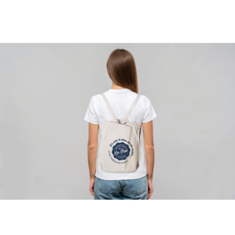Tote bag à dos publicitaire