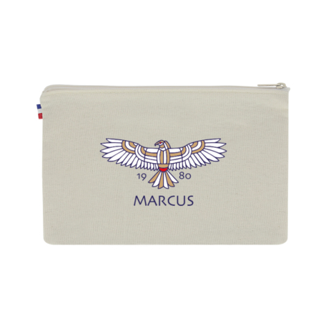 Trousse plate personnalisable 27x18 cm