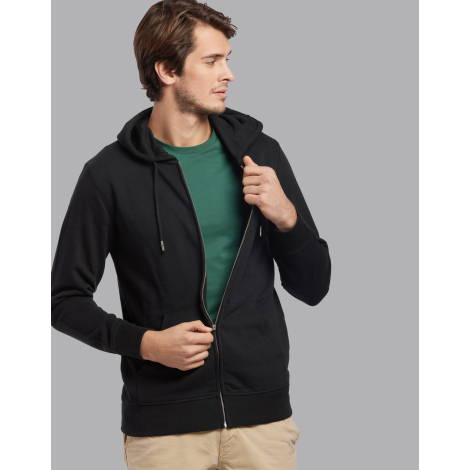 Hoodies publicitaire zippé unisexe - Montaigne
