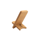 Support téléphone personnalisable en bois
