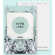 Carte à infuser personnalisable