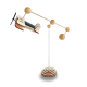 Avion solaire personnalisable biplan