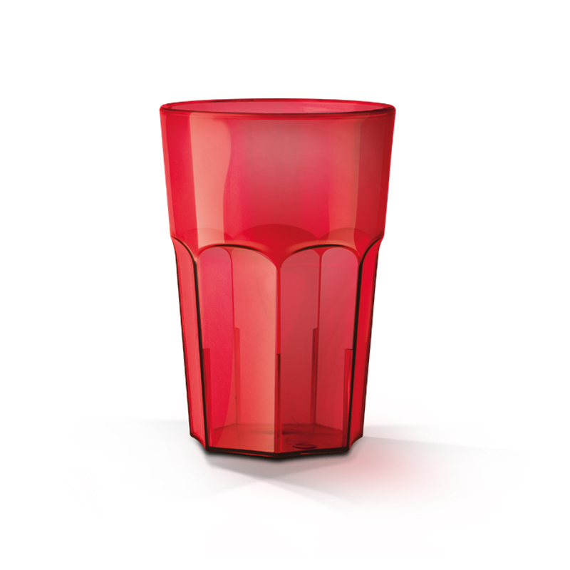 Verre réutilisable personnalisable - 56cl Rouge