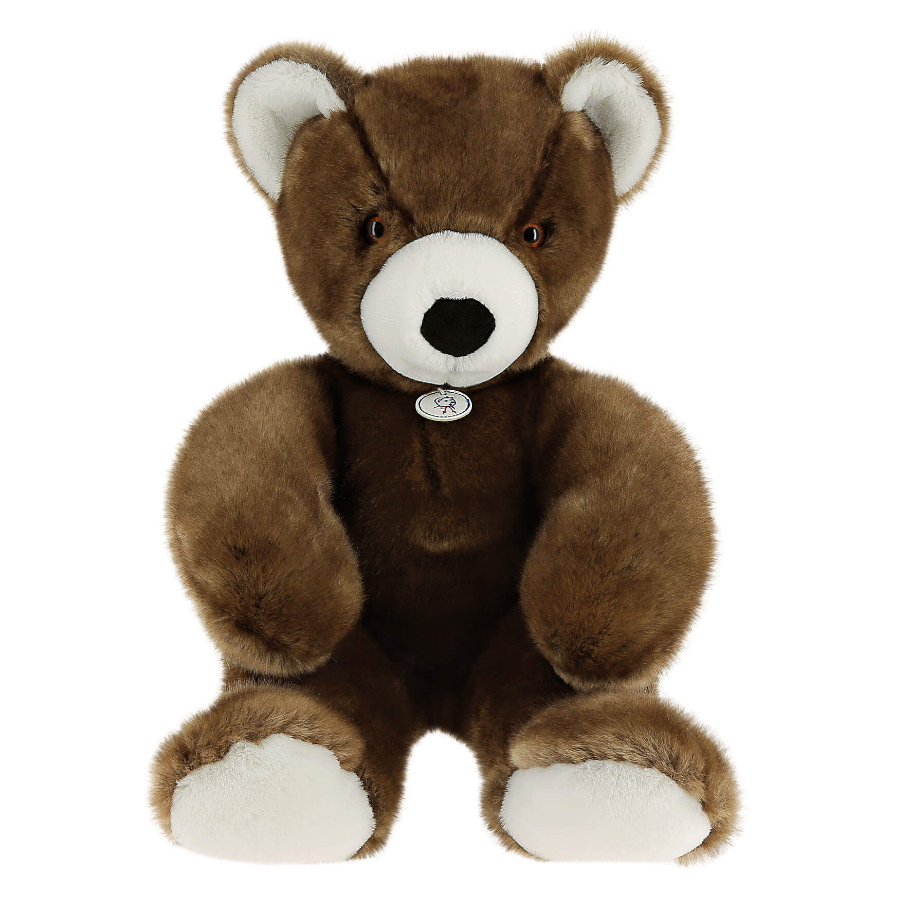 Ours en peluche personnalisable Martin - 50 cm Marron