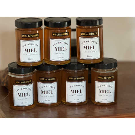 Miel de forêts étiquette personnalisable - 120 gr
