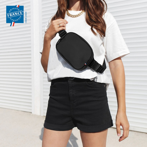 Sac banane pu recyclé personnalisable Made in France