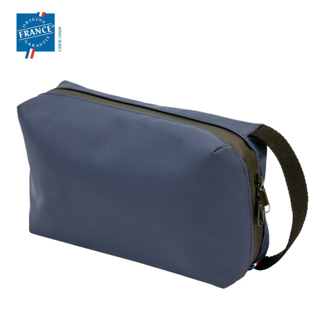 Trousse de toilette personnalisable PU recyclé