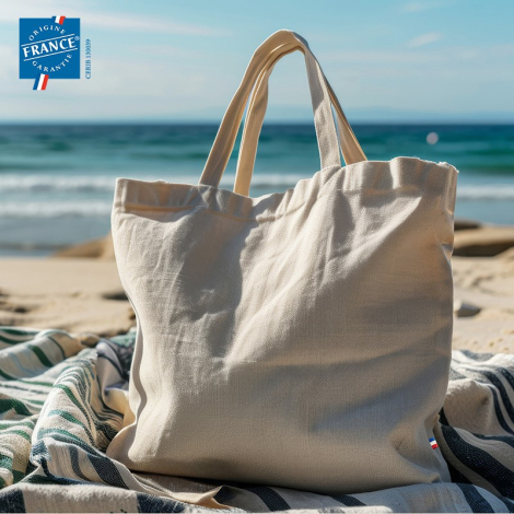 Tote bag personnalisable coton recyclé 210 gr