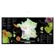 Vue dos du calendrier personnalisable avec carte des vins