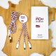 Multicâble publicitaire Flexy avec médaillon personnalisé TGV InOui et boîte coffret