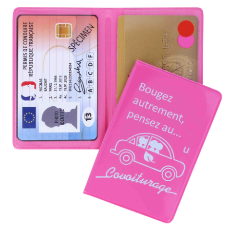 Etui publicitaire pour 2 cartes