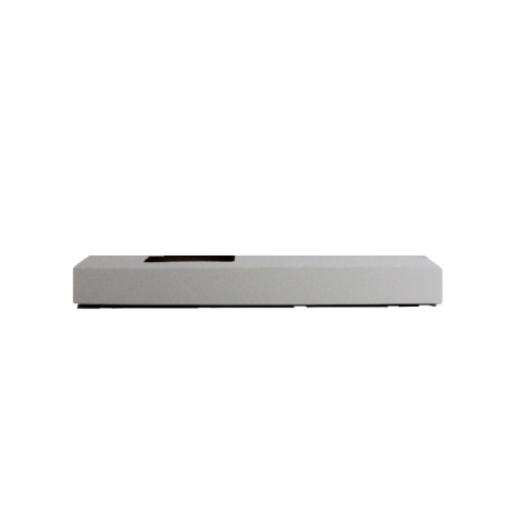 Coffret cartonné blanc uni présenté à plat, sans personnalisation.