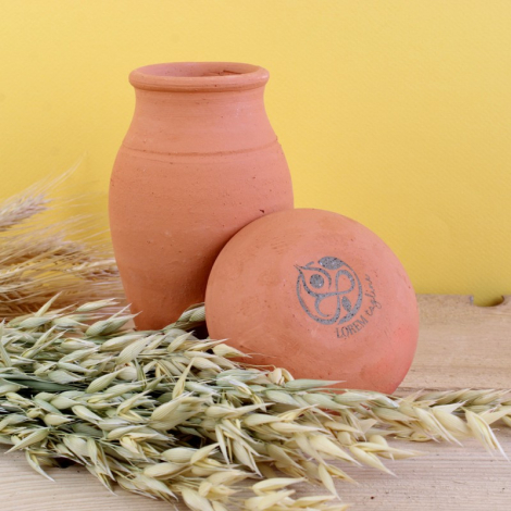 Olla en terre cuite personnalisable fabriquée en France