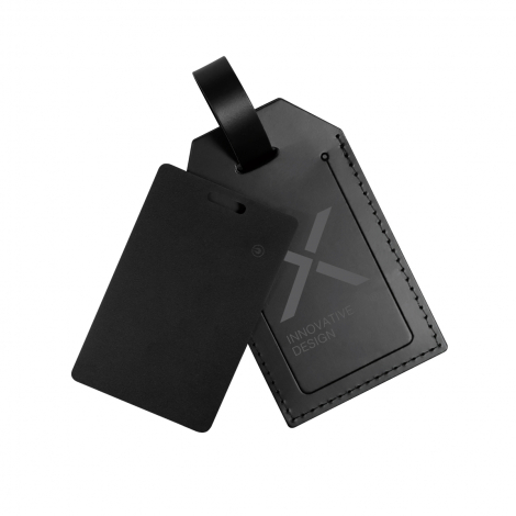 Étiquette à bagage publicitaire BagTag fabriquée en France