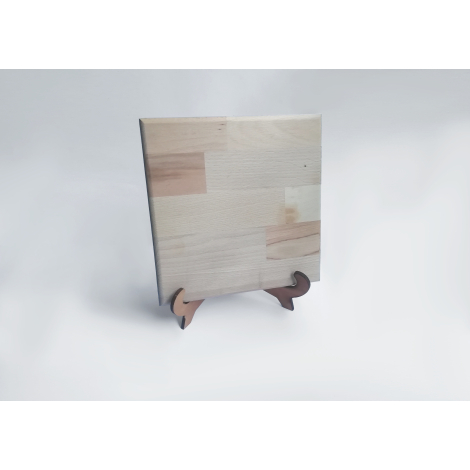 Dessous de plat publicitaire en bois fabriqué en France