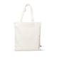 Sac tote bag en coton écru avec anses longues et drapeau tricolore