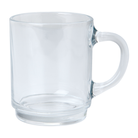 Mug cylindrique transparent Duralex 26 cl vue de face sans marquage