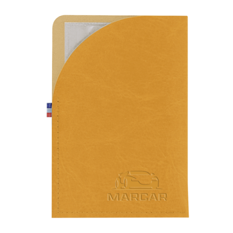 Porte carte grise publicitaire matière végétale France