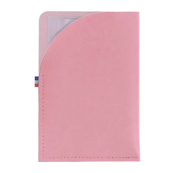 Porte carte grise publicitaire matière végétale France Rose