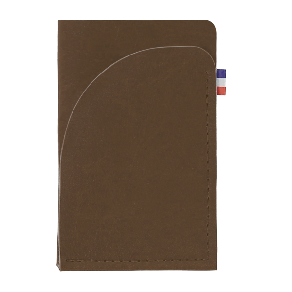 Porte-cartes publicitaire matière végétale France Chocolat