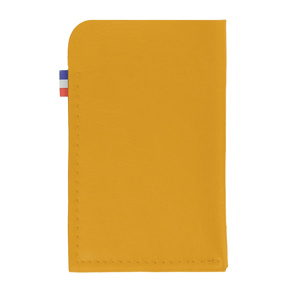 Porte-cartes publicitaire matière végétale France Moutarde