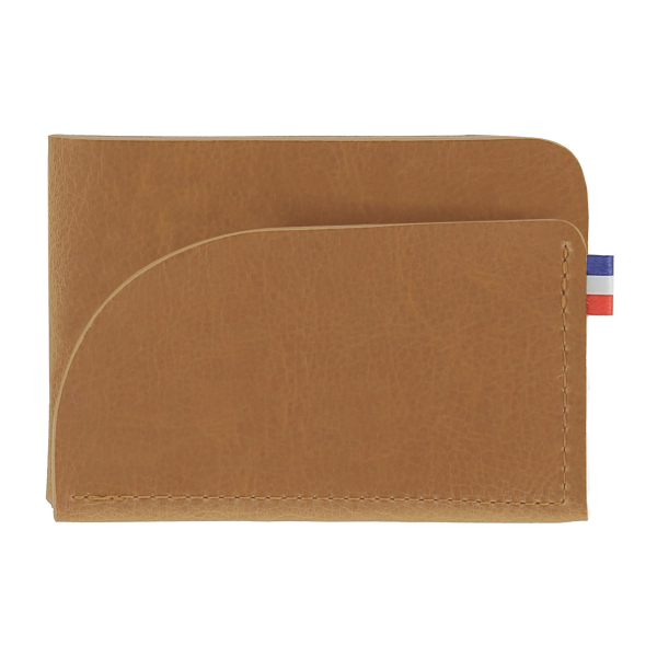 Porte-cartes publicitaire horizontal France matière végétale Cognac