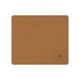 Tapis de souris marron clair avec marquage bas droite