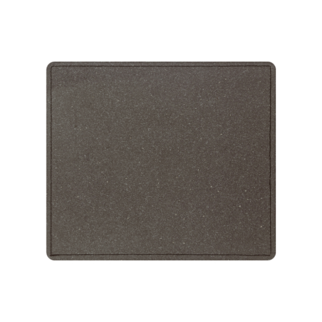 Dos du tapis de souris gris foncé effet moucheté sans personnalisation