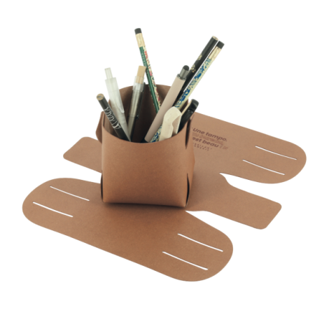 Pot à crayons publicitaire synderme fabriqué France